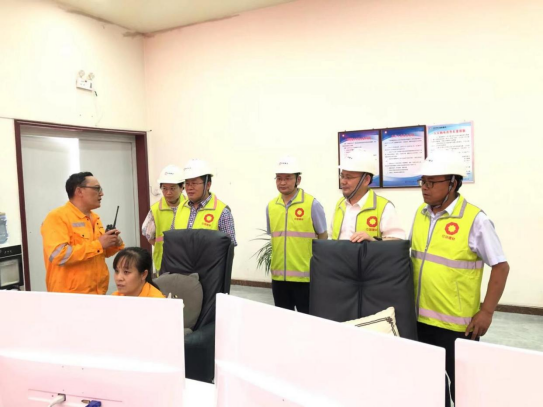 隋同波到重慶中材參天調(diào)研指導(dǎo)工作